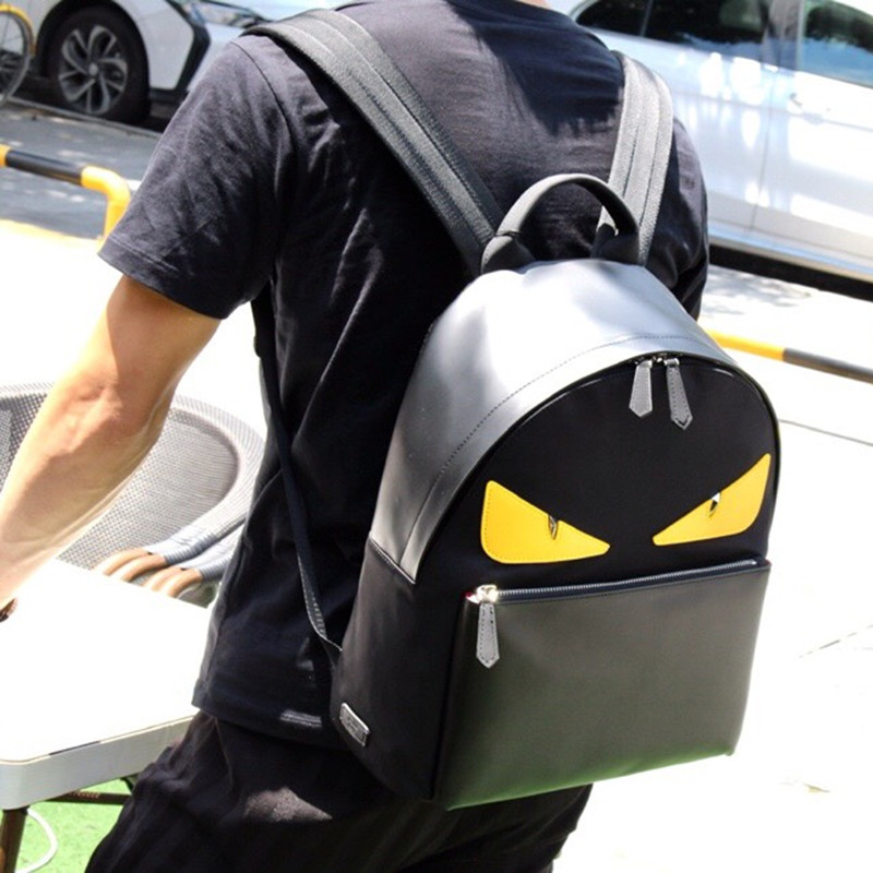 Little Monster Backpack Unisex School Bag Size 38*35*14 cm