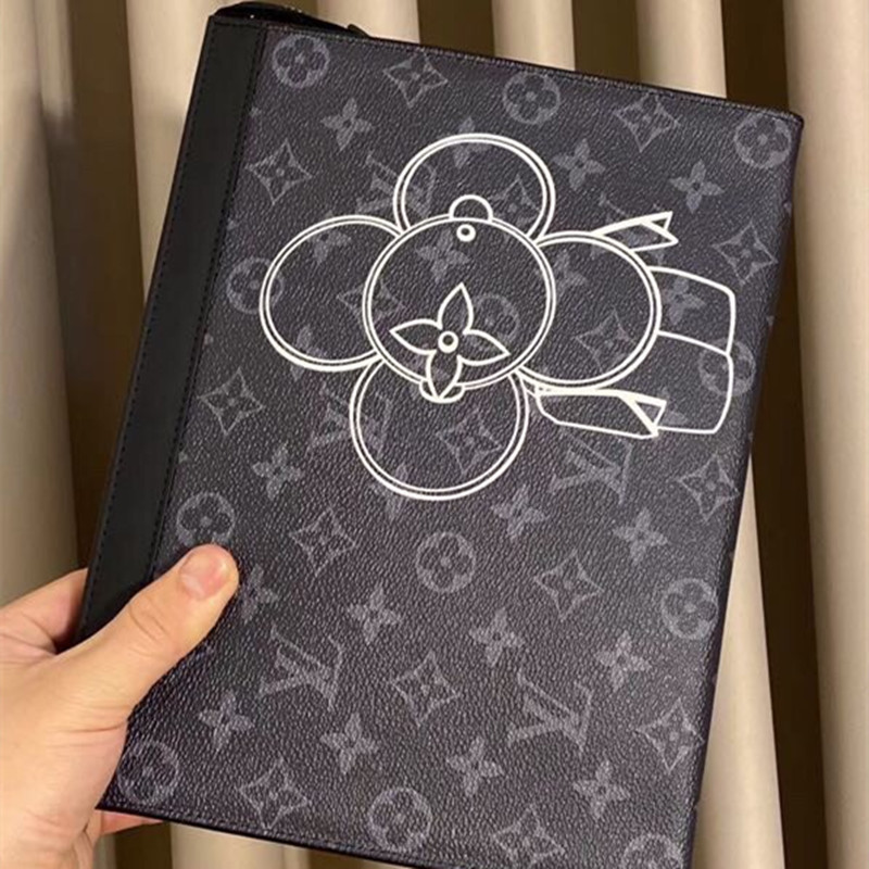 Men's Handbag Sunflower Clutch Bag Size 26*20*6cm