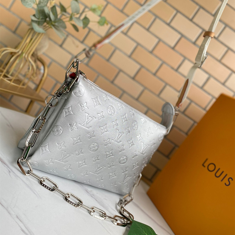 Coussin Small Bag Silver Size 26*20*12cm