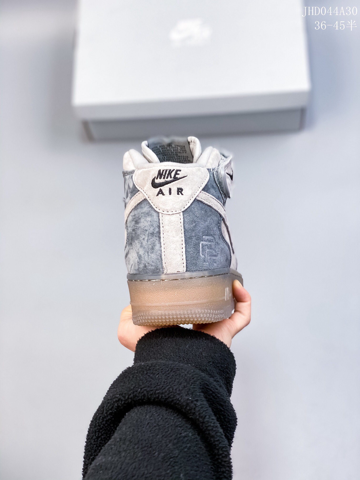 air force1 mid x reigning champ casual shoes Size:EU36-EU45