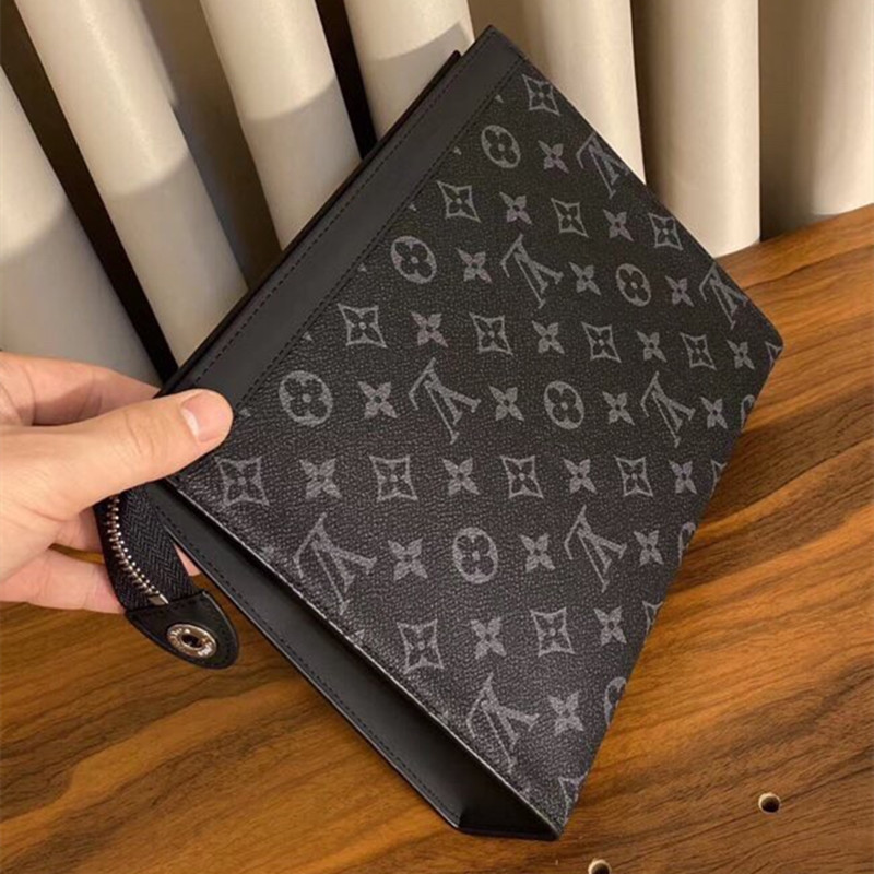 Men's Wallet Handbag 3 Colors Size 26.5*20*6 cm