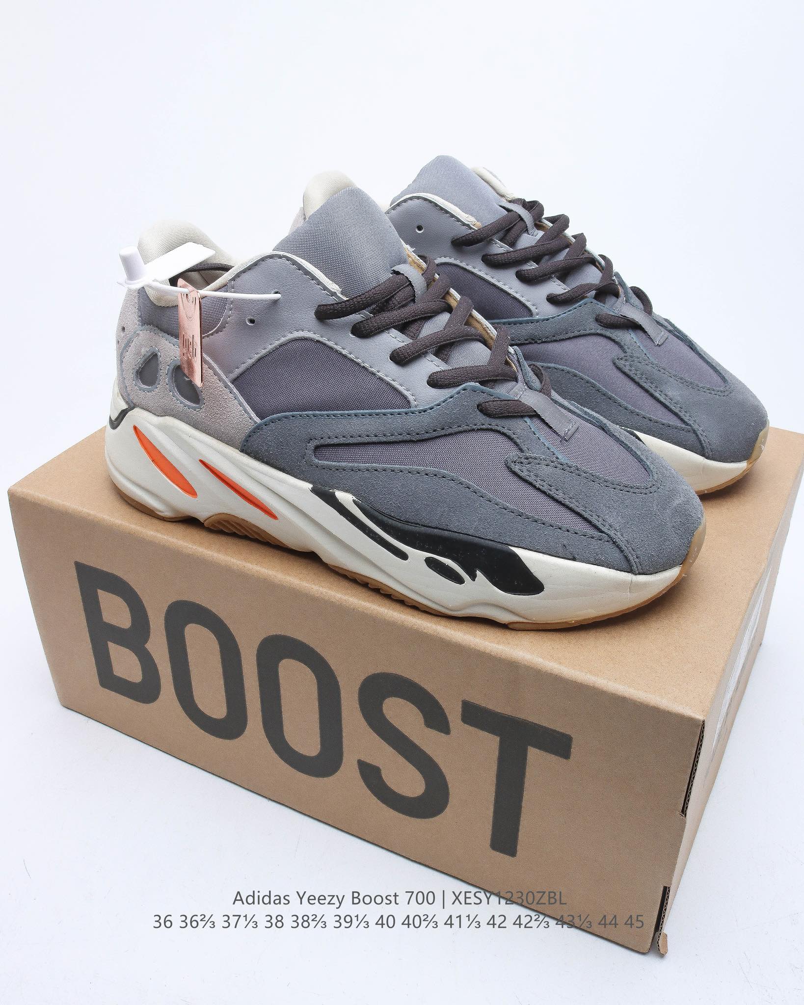 Yeezy boost 700 inertia casual shoes Size:EU36-EU45
