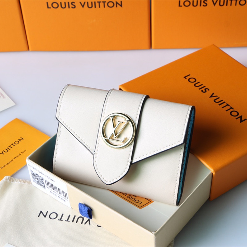 Pont 9 Wallet Milk White Size 12*9*2.5 cm