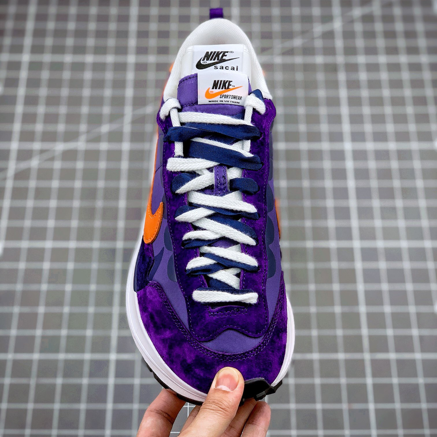 sacai x nk vaporwaffle 3.0 “ royal fuchsia ” shoes EU36-EU45