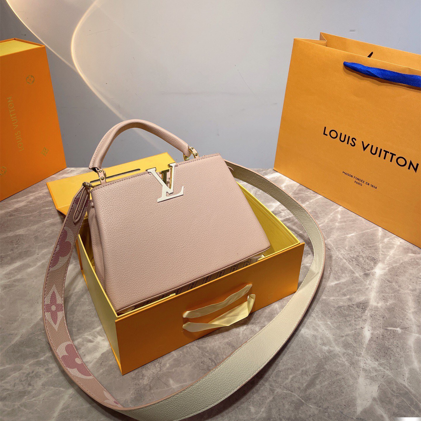 cappucines bags 2 color size:27*18cm