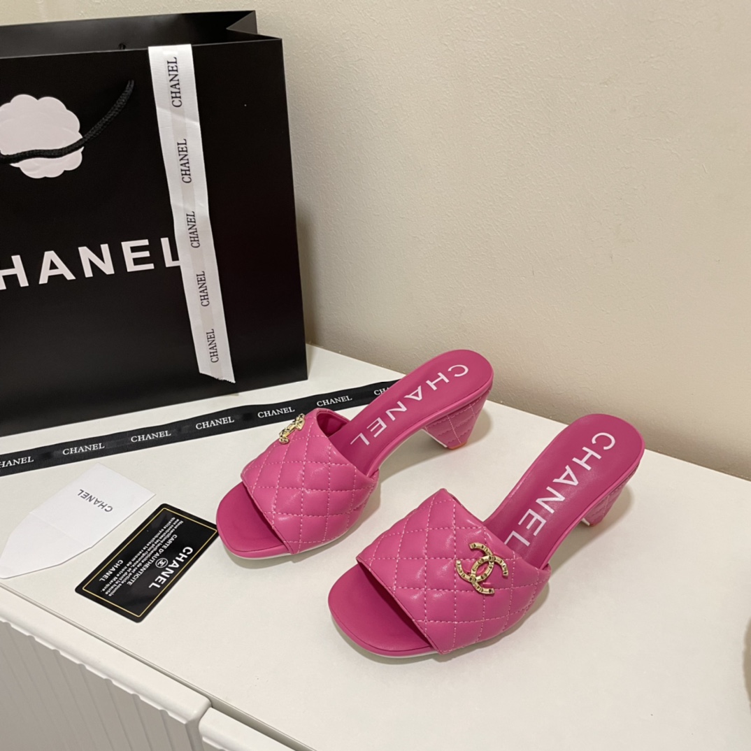 2022 New Heel Sandals Women's Shoes, 6 Colors Size:EU35-EU40