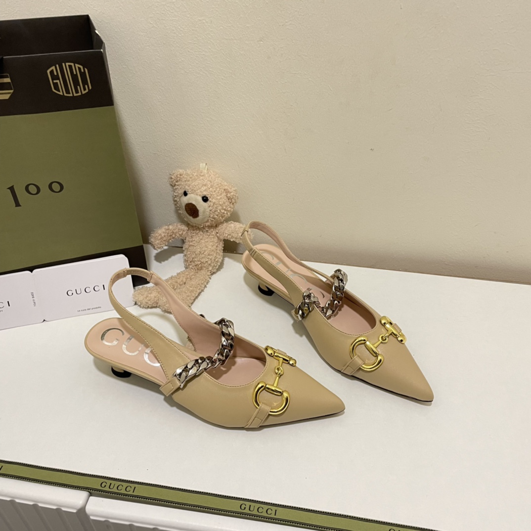 2022 New Heel Sandals Women's Shoes, 4 Colors Size:EU35-EU40