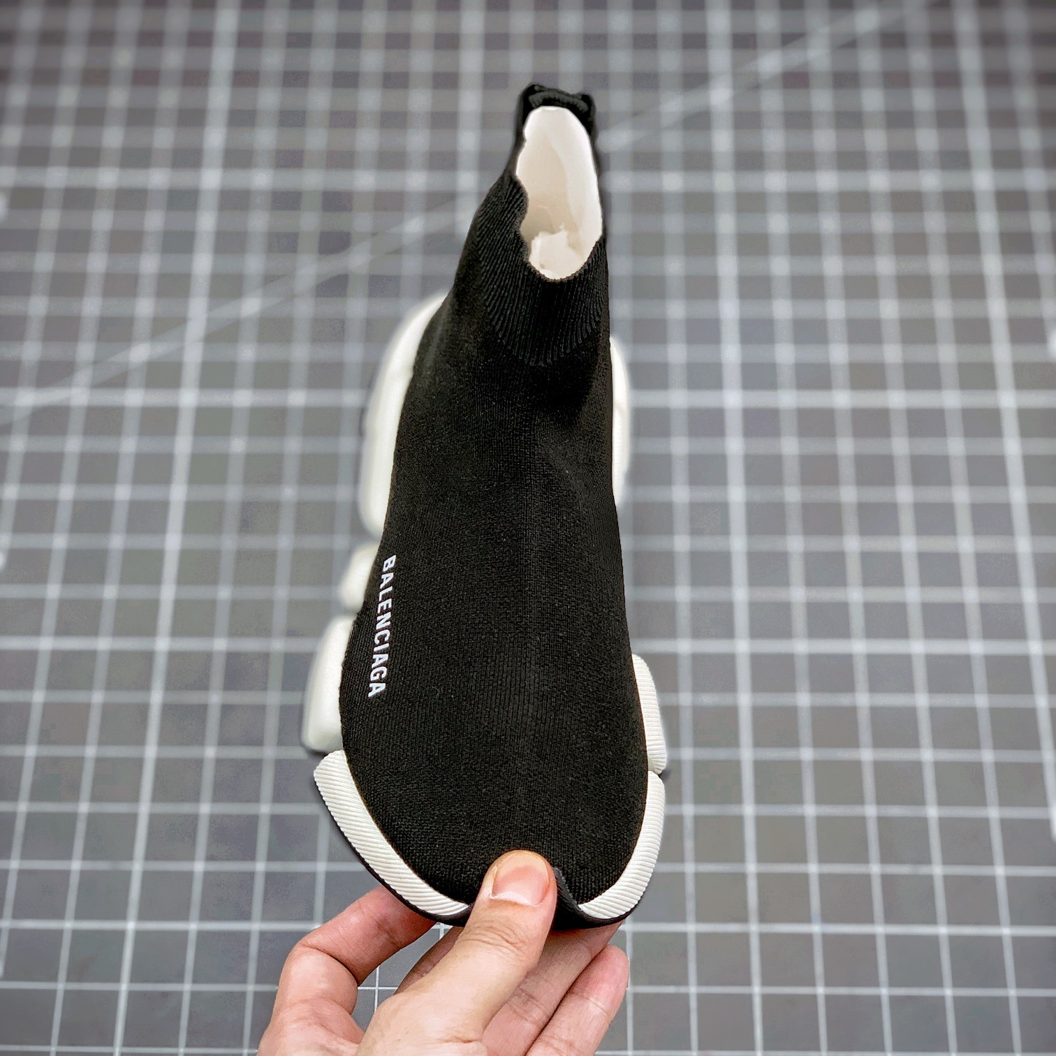 Sneakers Tess S.Gomma Maille NOIR Shoes Size:EU35-EU45