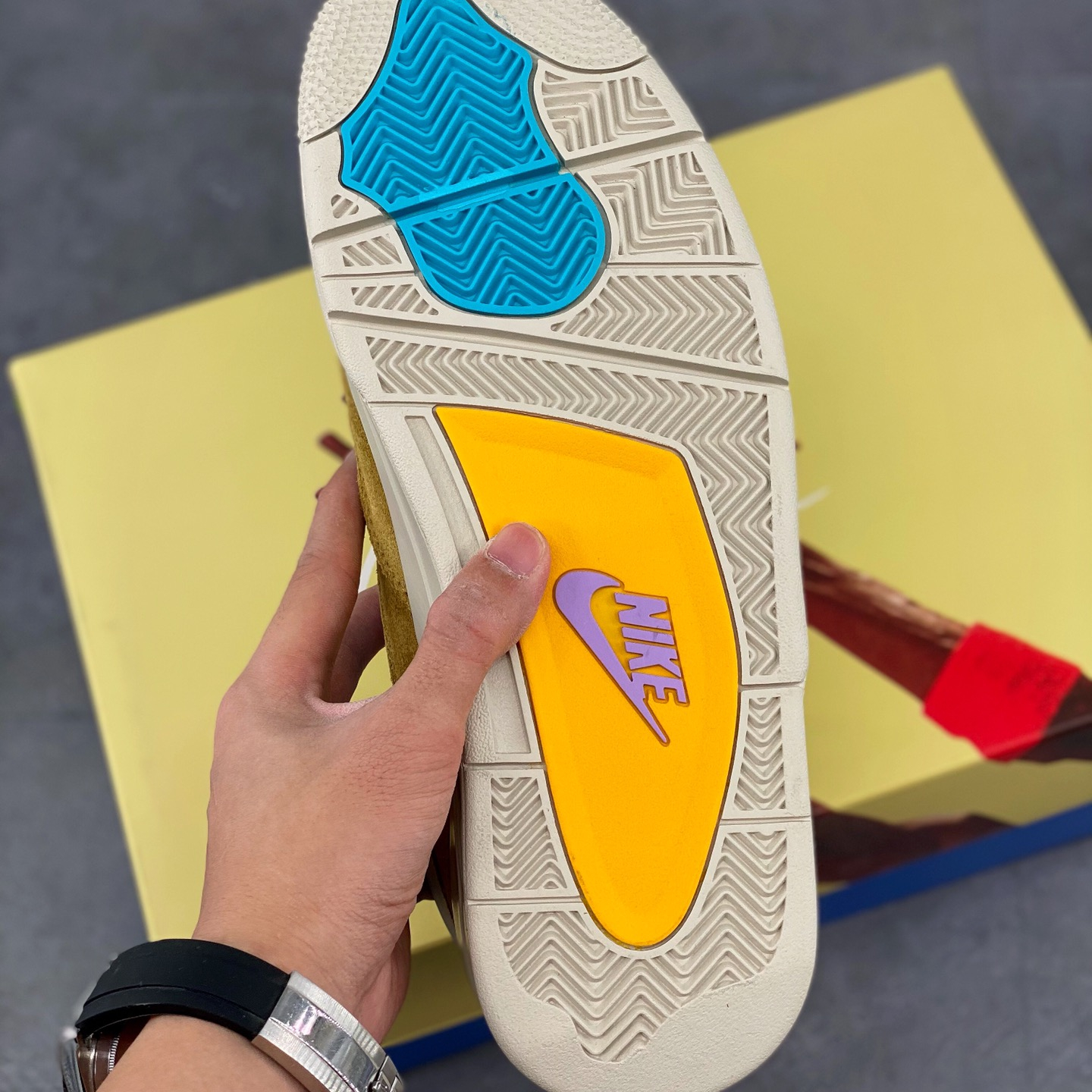 Air Jordan 4 SP Desert Moss Basketball Shoes Size：EU36-EU47