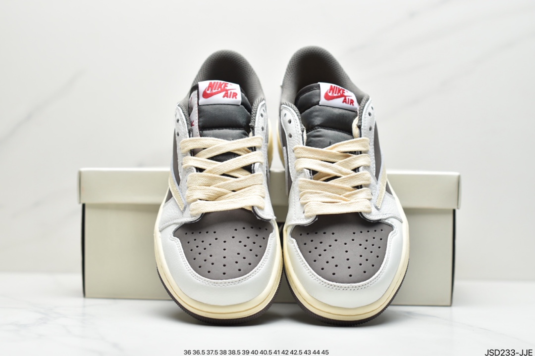 travis scott x air jordan aj1 low qx Sport casual shoes Size:EU36-EU45