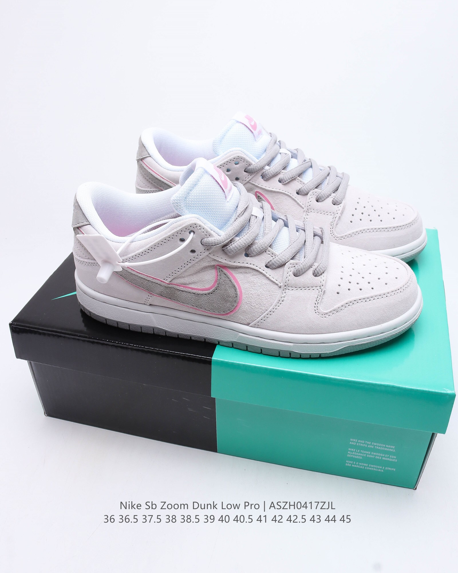Sb dunk low pink casual shoes Size:EU36-EU45