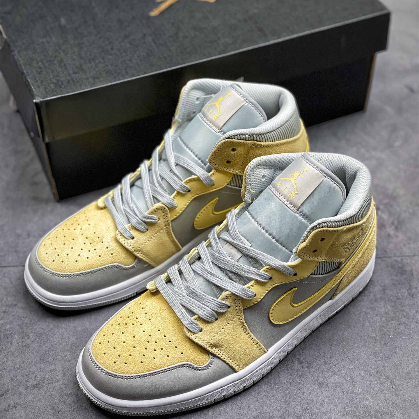 Air Jordan 1 Mid Leisure Board Shoes EU36-EU47.5/ US4-US13