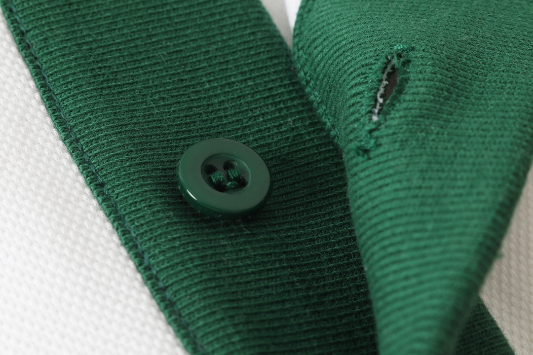 2022ss Men's Polo White Shirt