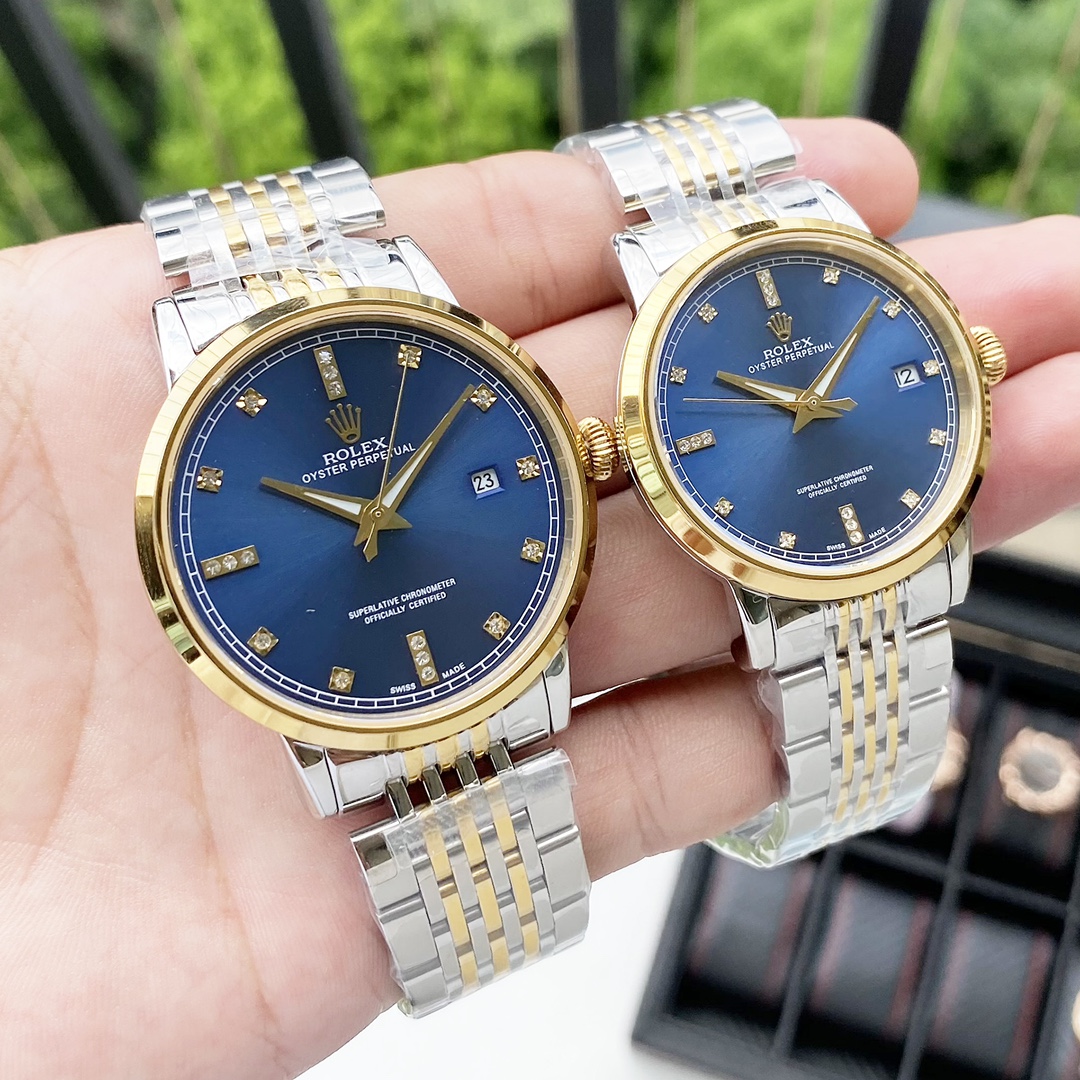 Classic Collection Couple Mechanical Watches,men40×11mm,women35×11mm Watch