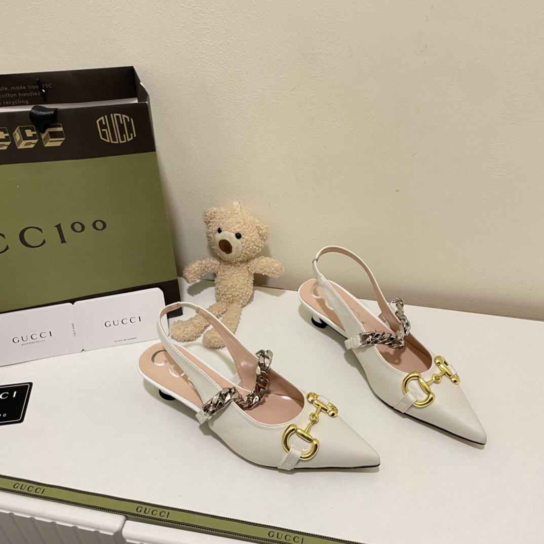 2022 New Heel Sandals Women's Shoes, 4 Colors Size:EU35-EU40