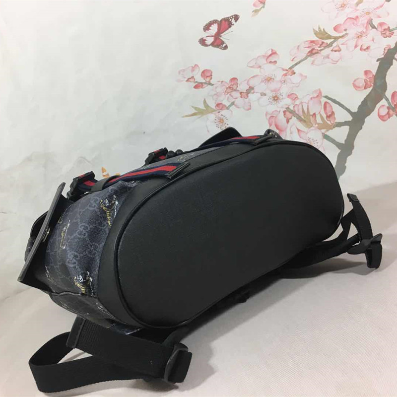 Men's  Cowhide Backpack   Shoulder Bag   Size 34*46*15 cm