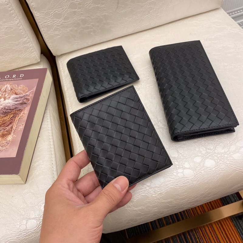 Men's Wallet Short Folding Money Clip Size 12*9.5*1.5 cm