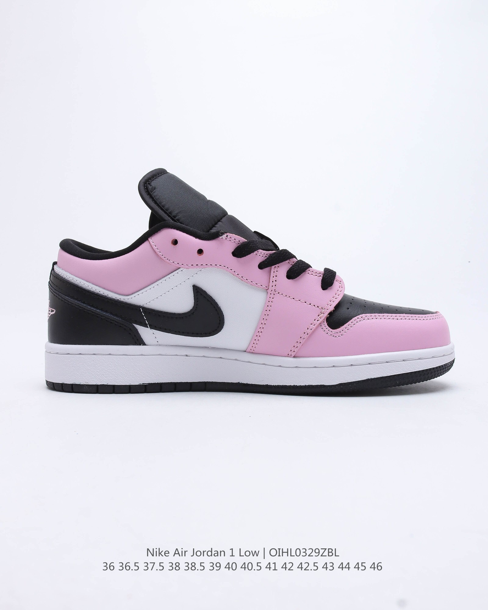 Air jordan retro 1 low gs light arctic pink aj1 casual shoes Size:EU36-EU46