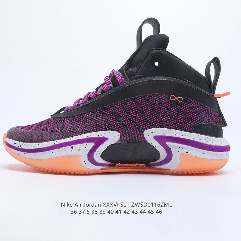 air jordan xxxvi pf cr white gold aj36 zoom air Sport casual shoes Size：EU40-EU46