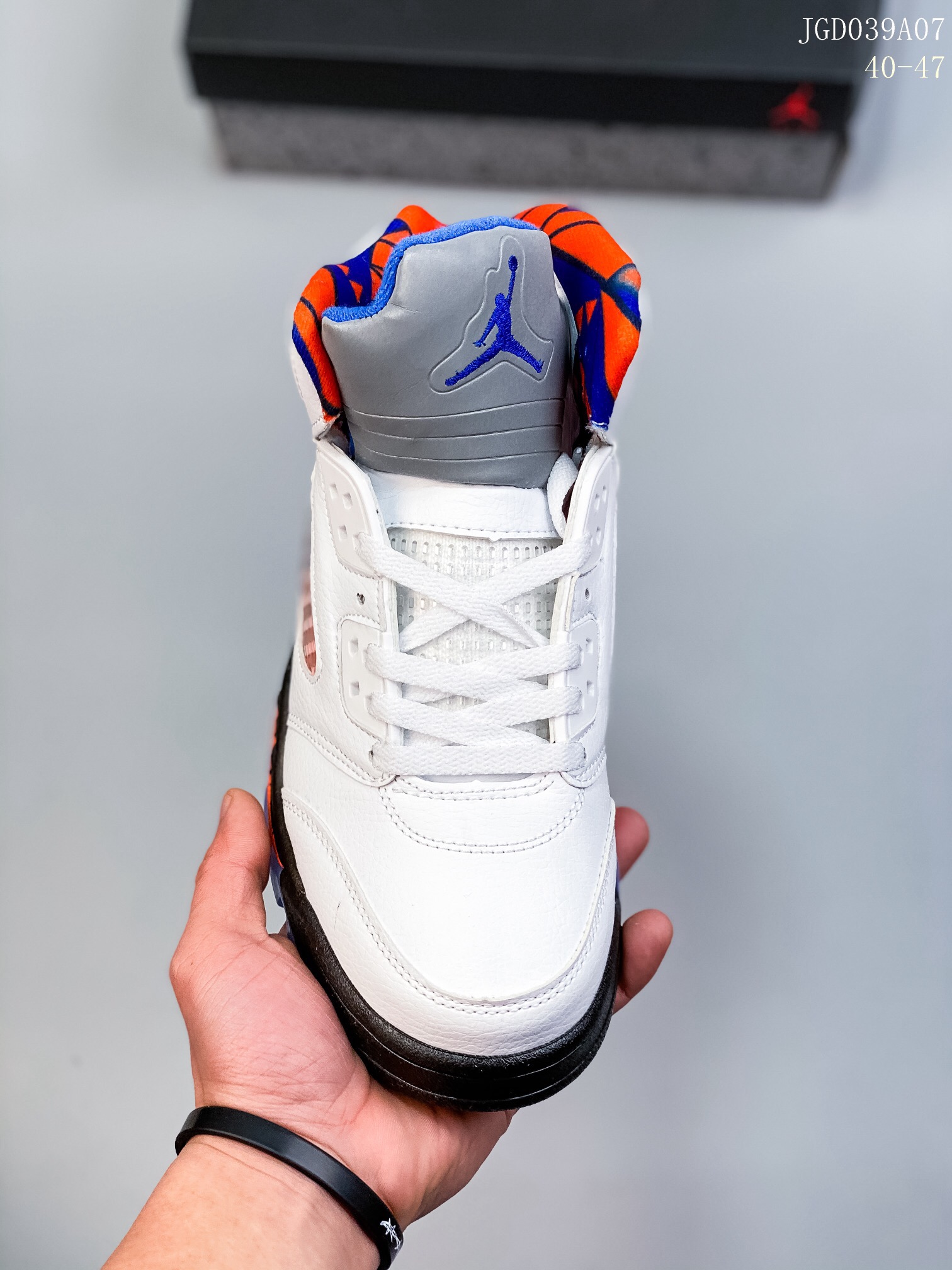 air jordan retro 5 “anthracite” casual shoes Size：EU40-EU47