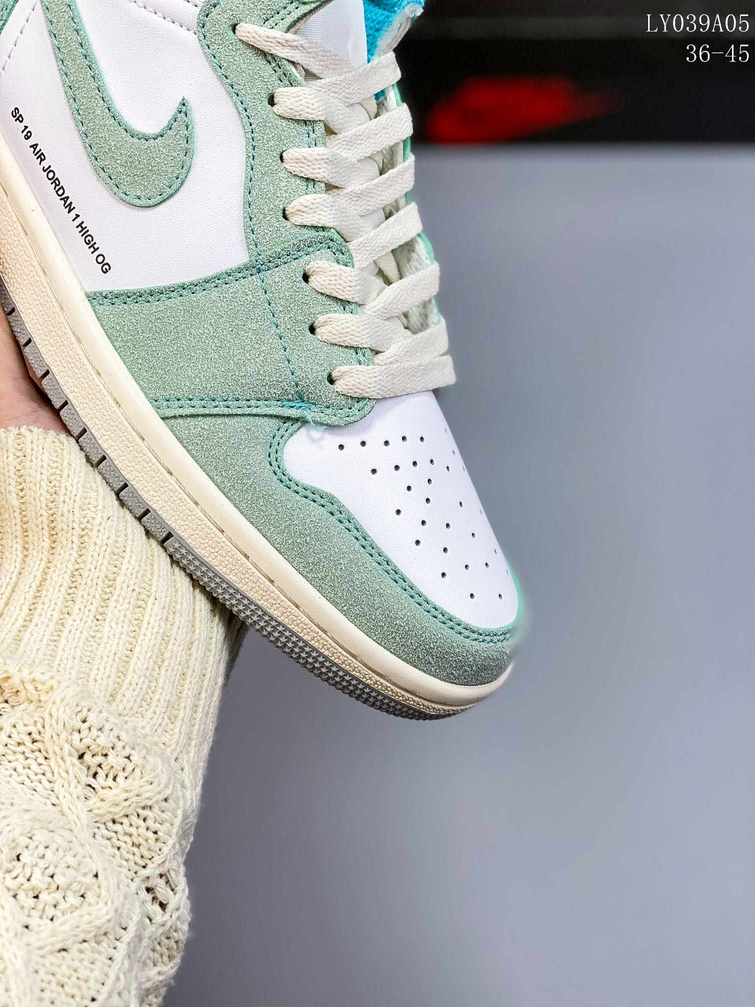 air jordan 1 mid wmns jordan brand Sport casual shoes Size:EU36-EU45