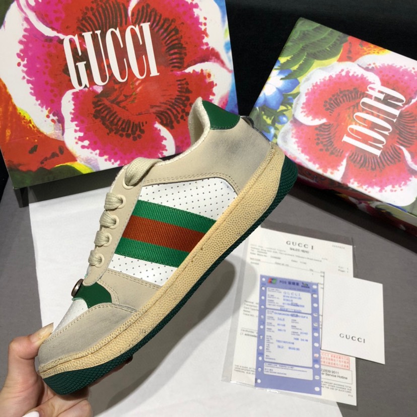 Screener Leather Sneakers Size:EU34-EU44