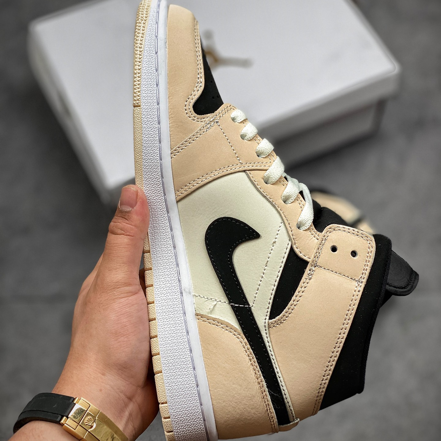 Air Jordan 1 Mid Leisure Board Shoes EU36-EU47.5/ US4-US13