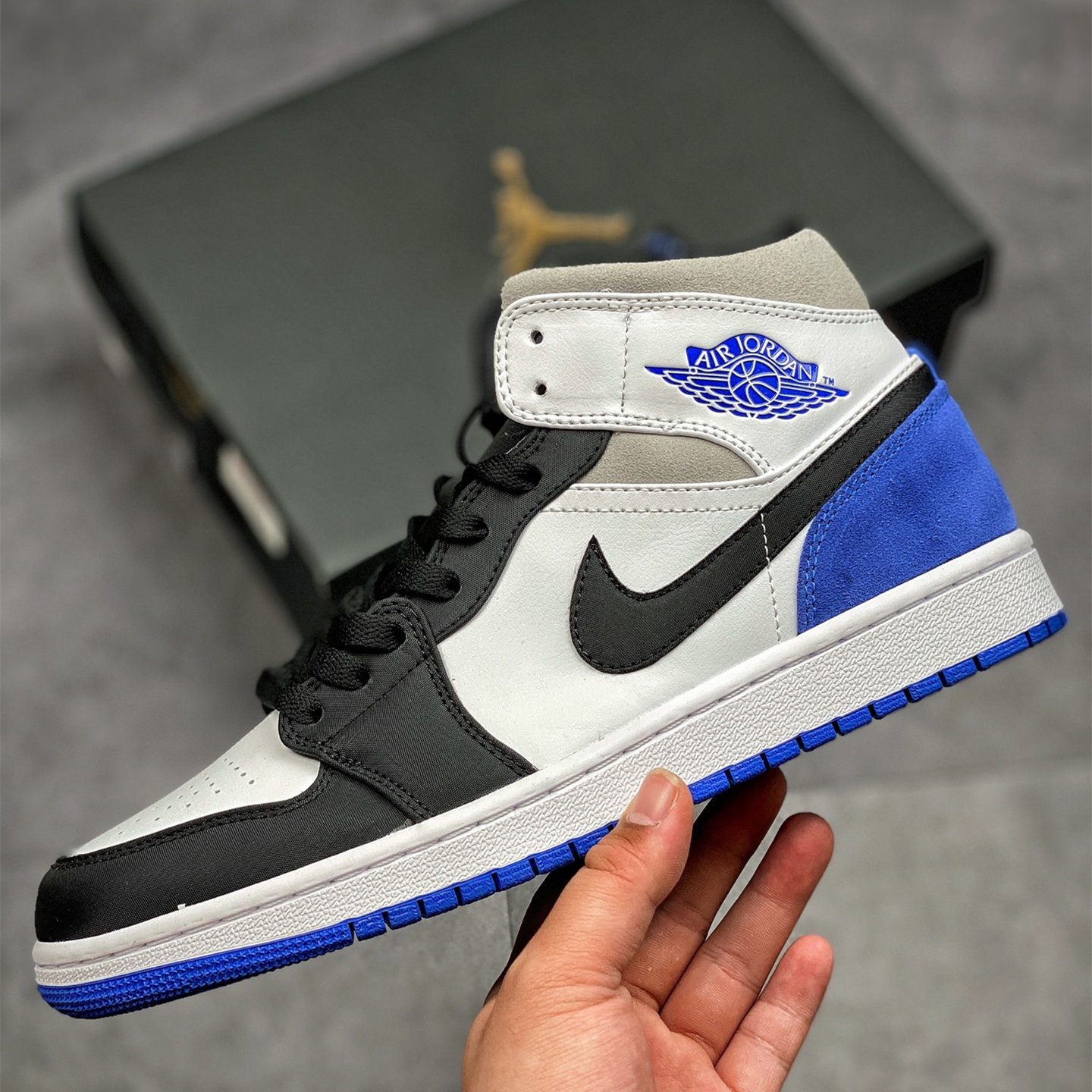 Air Jordan 1 Mid Leisure Board Shoes EU36-EU47.5/ US4-US13