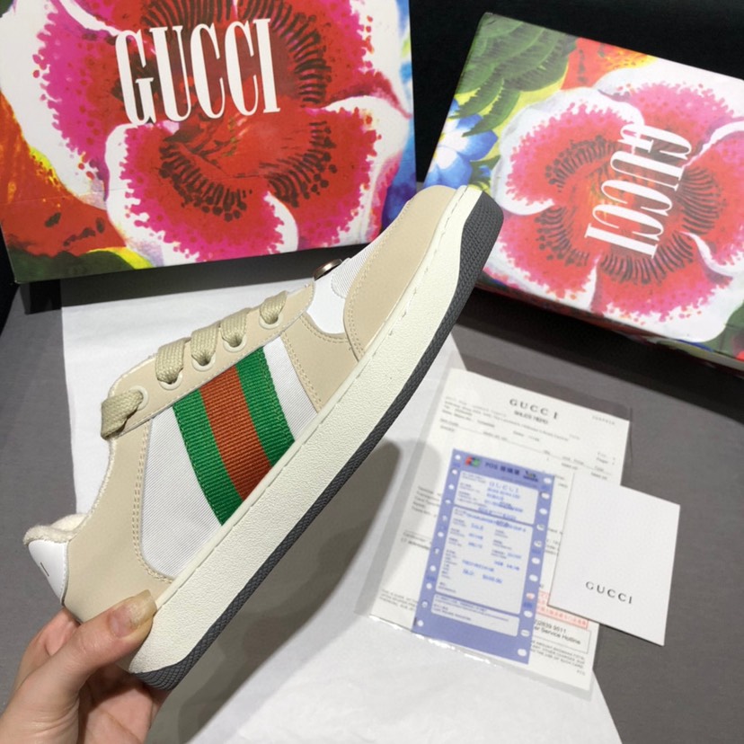 Screener Leather Sneakers Size:EU34-EU44