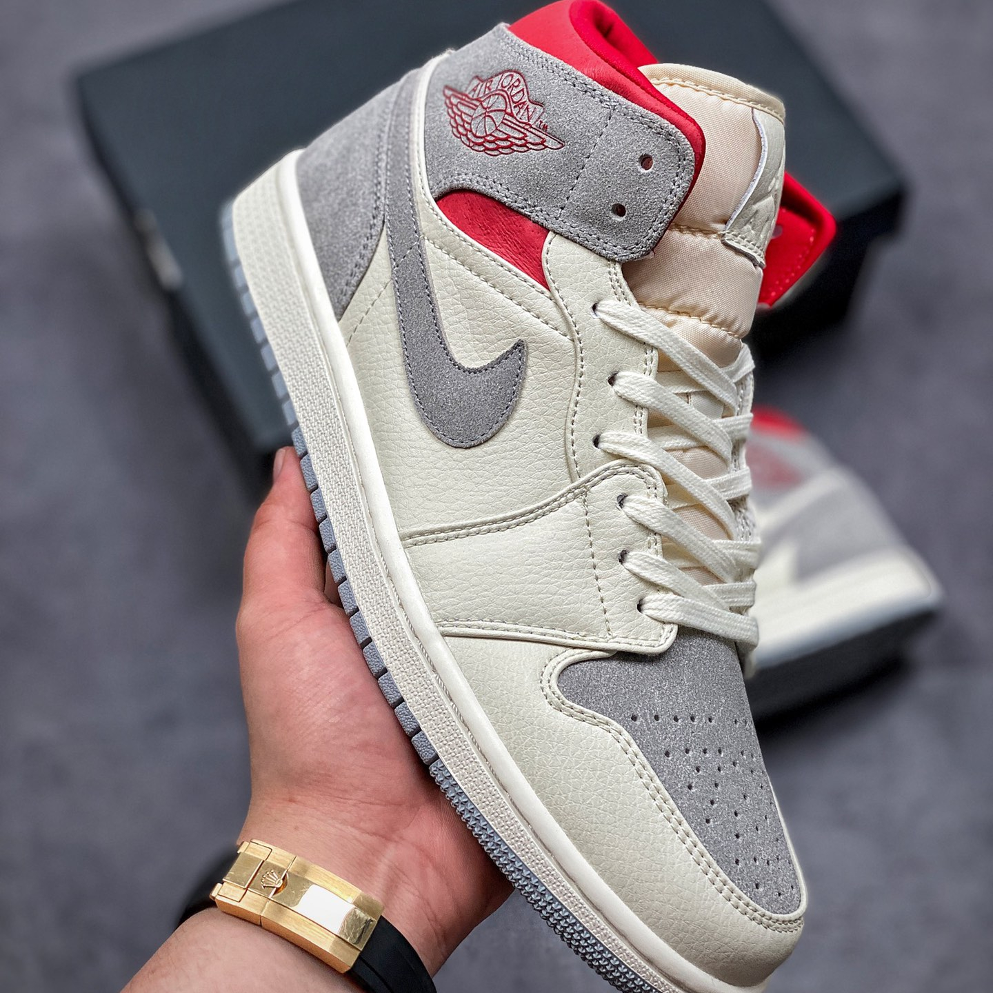 Air Jordan 1 Mid Leisure Board Shoes EU36-EU47.5/ US4-US13