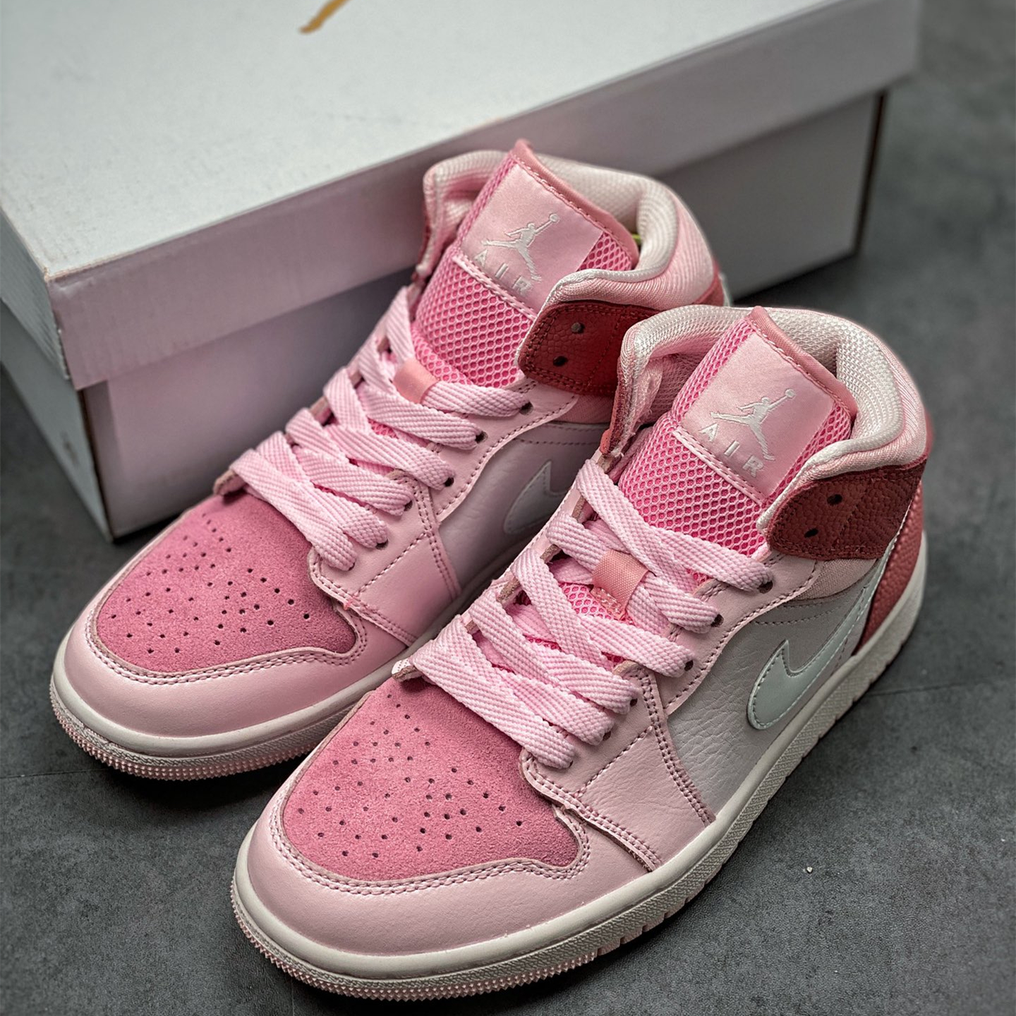 Air Jordan 1 Mid Leisure Board Shoes EU36-EU47.5/ US4-US13