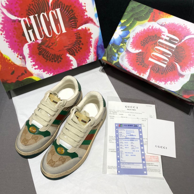 Screener Leather Sneakers Size:EU34-EU44