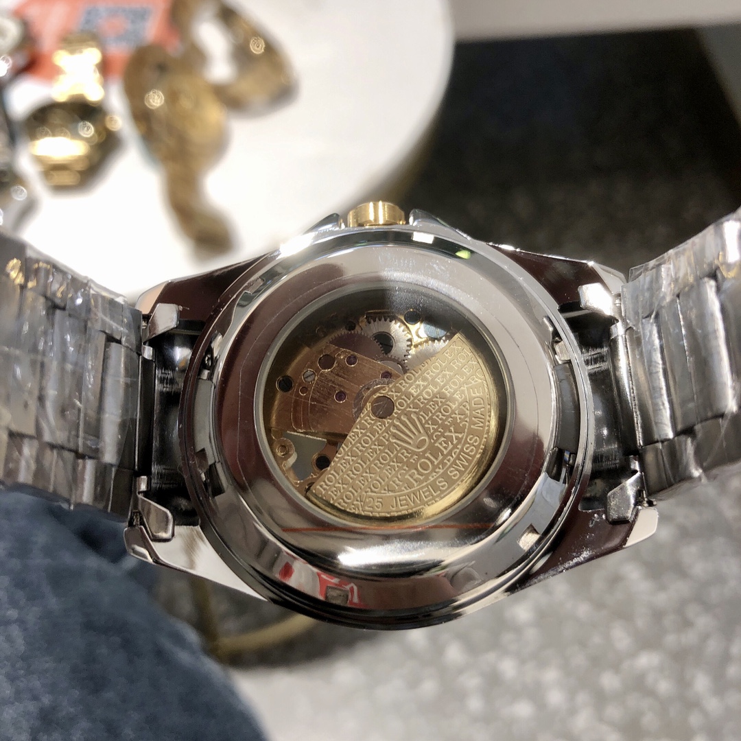 Men's 6 colors Casual Mechanical Watch, Skeleton watches ,40 mm