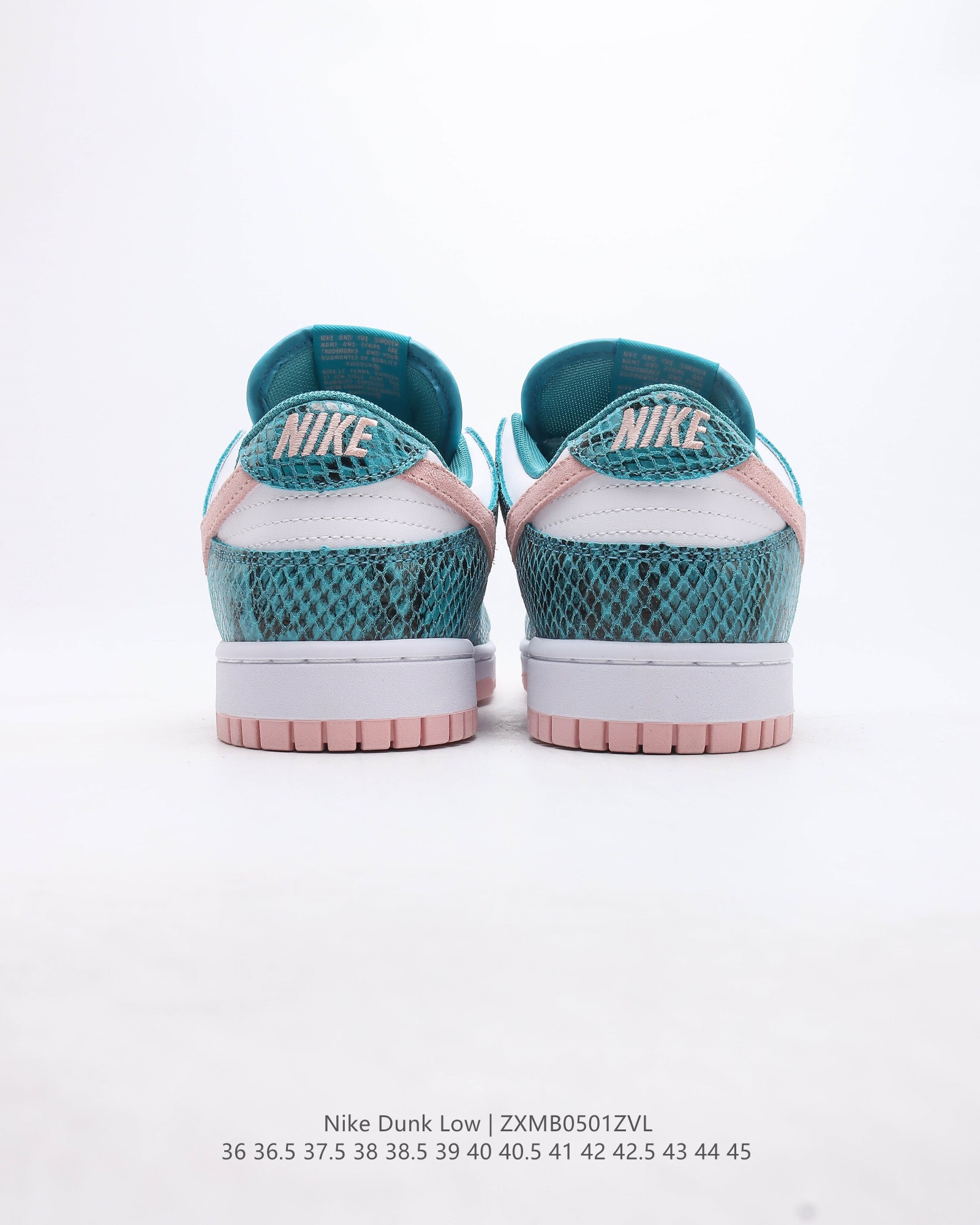 Sb dunk low snake skin casual shoes Size:EU36-EU45