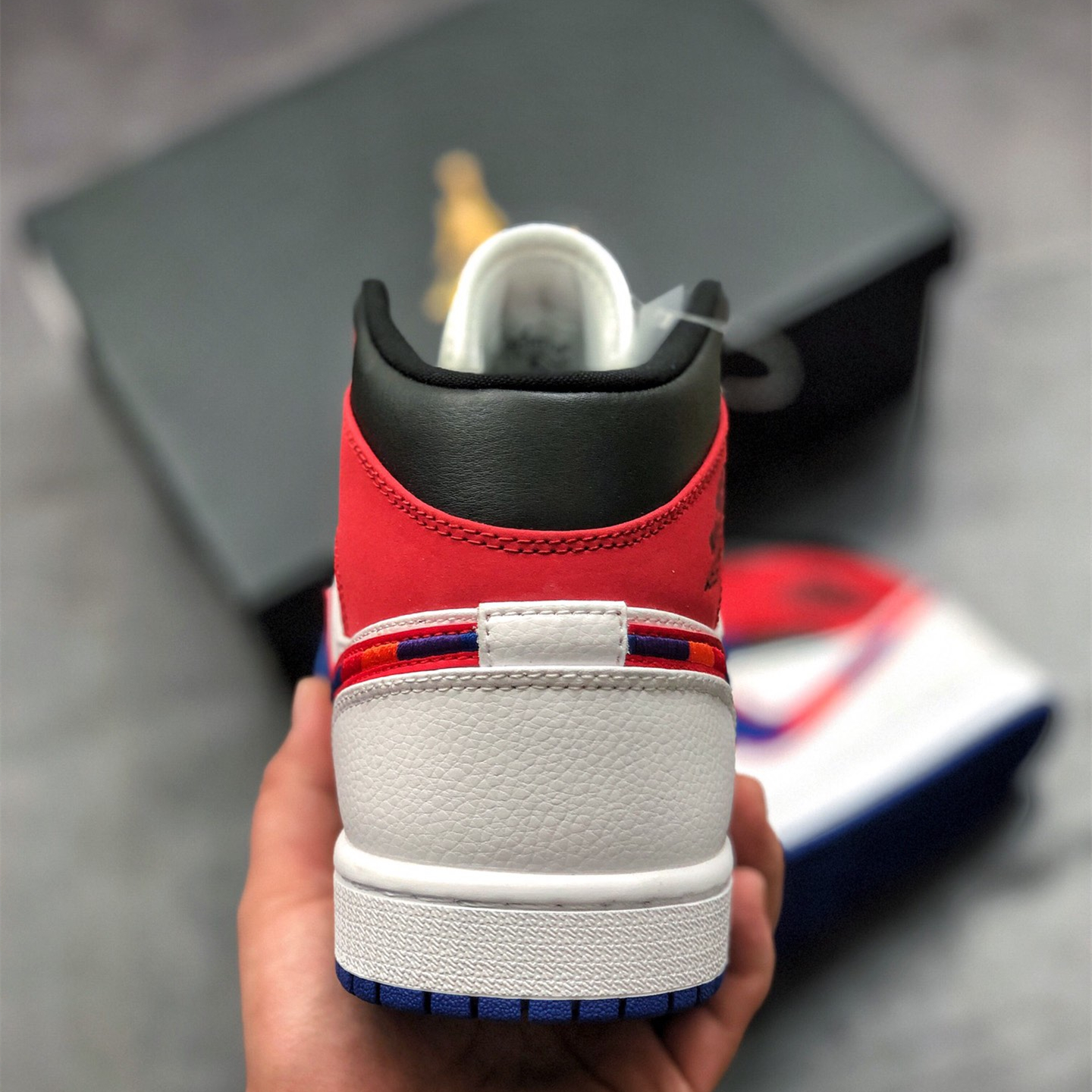 Air Jordan 1 Mid Leisure Board Shoes EU36-EU47.5/ US4-US13