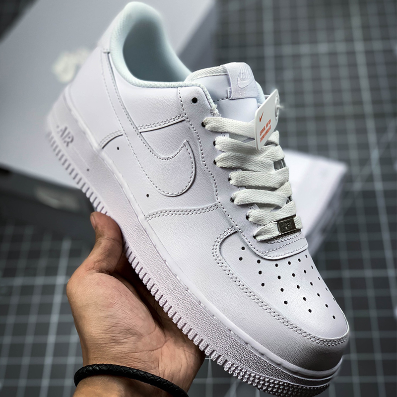 Air Force 1 Sport casual shoes all white Size：EU36-EU45