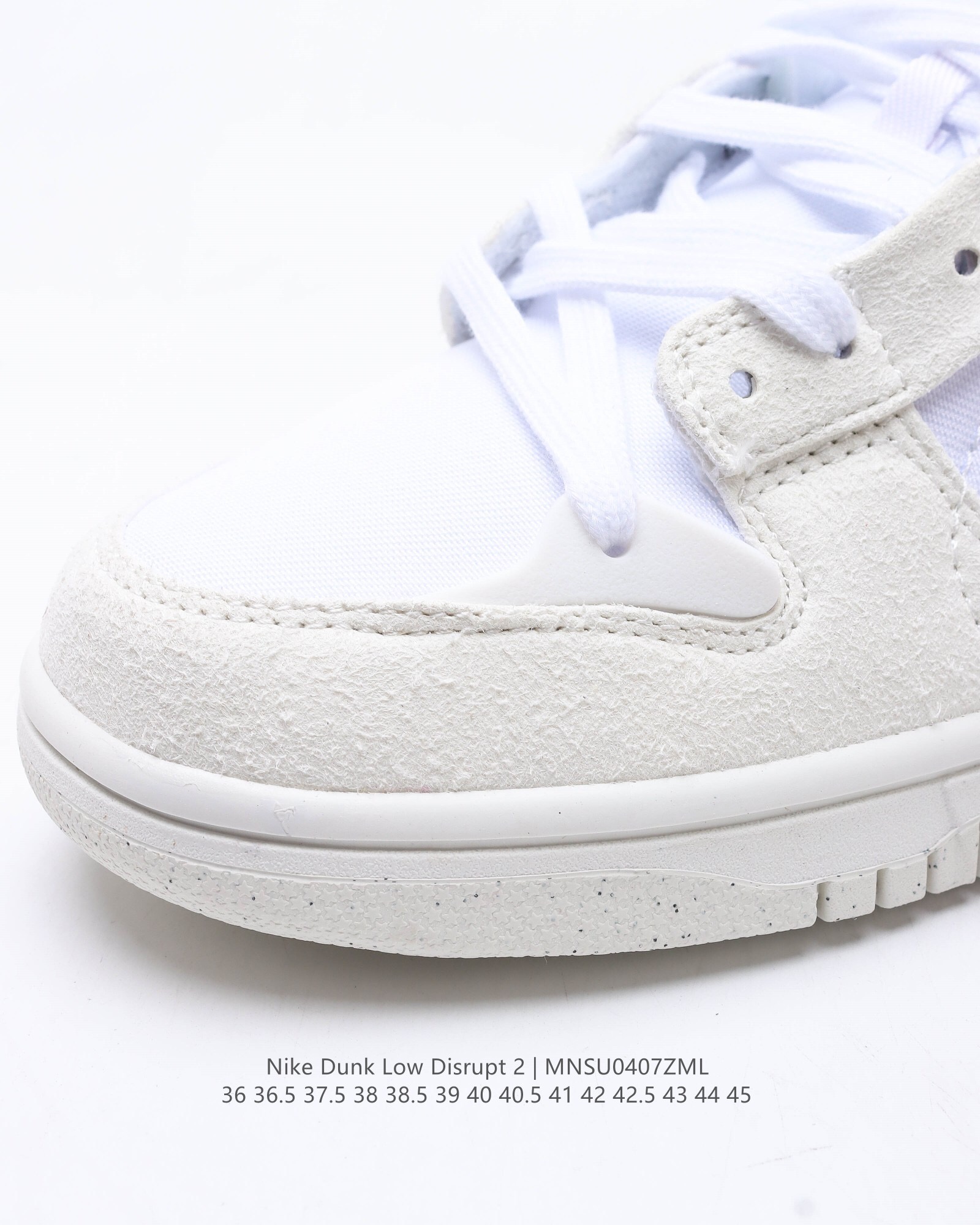 Wmns dunk low disrupt 2 pale ivory casual shoes Size:EU36-EU45