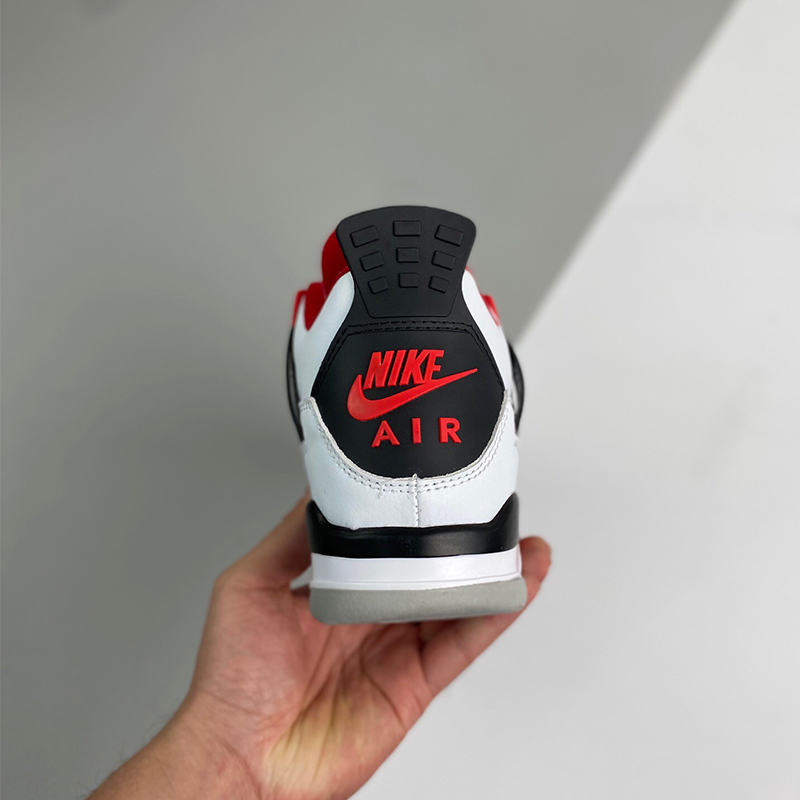 air jordan 4 retro “fire red” Sport casual shoes Size:EU36-EU47
