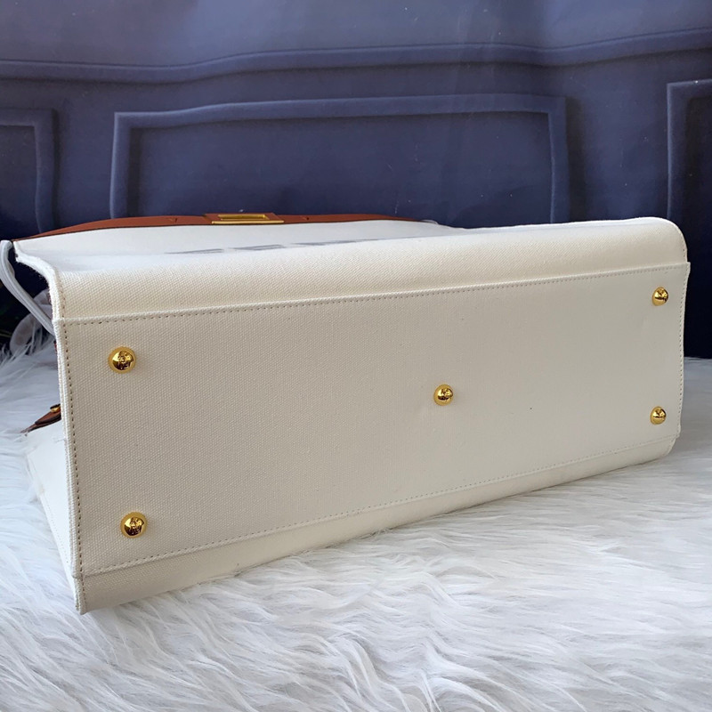 Roma Large Tote Bag Double Handles 3 Colors Size 41*29.5*16 cm