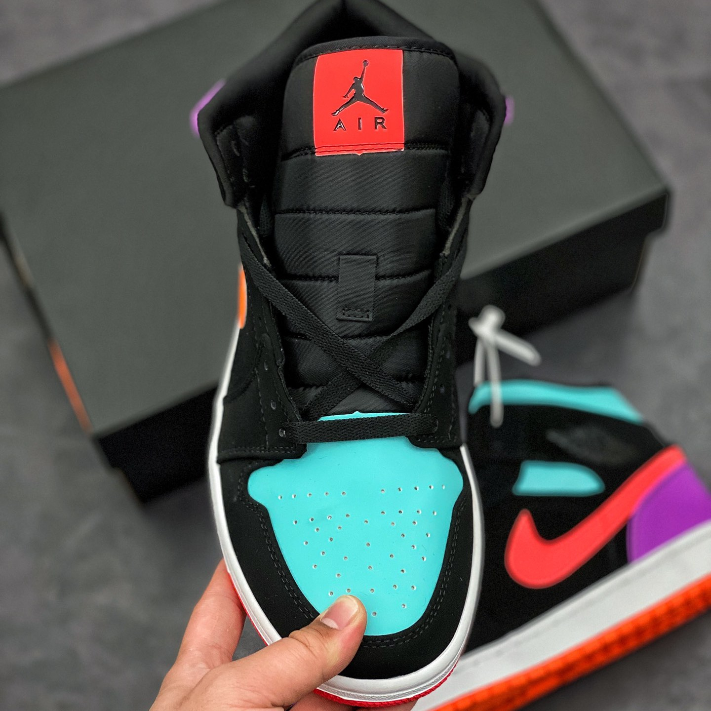 Air Jordan 1 Mid Leisure Board Shoes EU36-EU47.5/ US4-US13