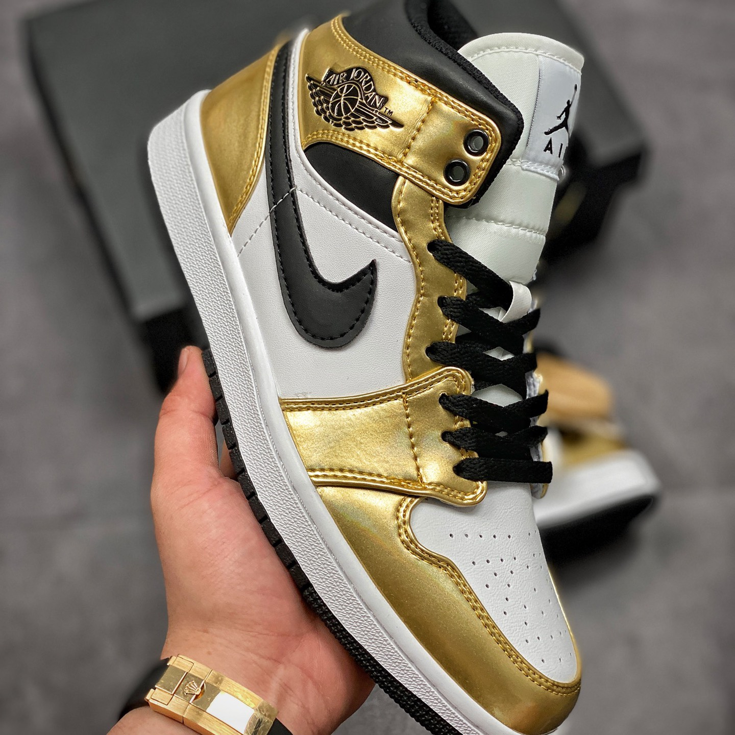 Air Jordan 1 Mid Leisure Board Shoes EU36-EU47.5/ US4-US13