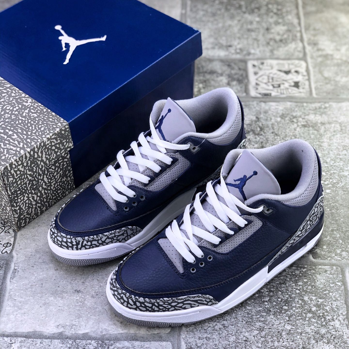 Air Jordan 3 “Midnight Navy” Size:EU36-EU46/US4-US12