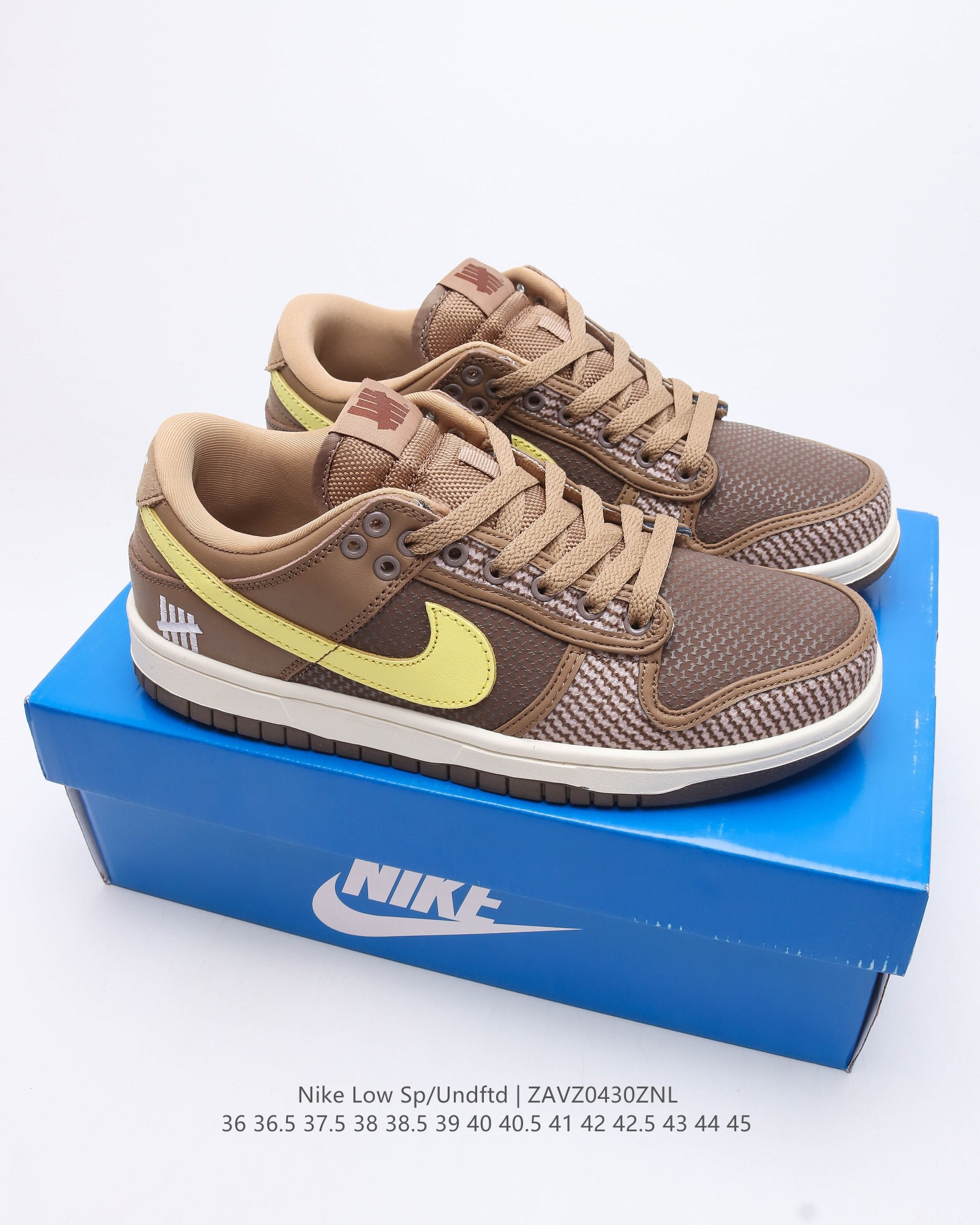 Undefeated x nk sb dunk low dunk vs af-1 canteen “ casual shoes Size:EU36-EU45