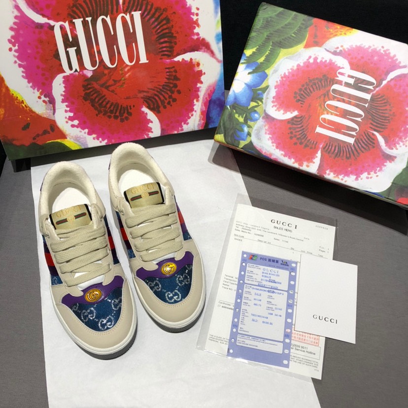 Screener Leather Sneakers Size:EU34-EU44