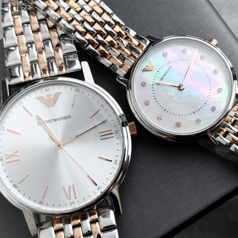 quartz watch, Couple's Watches mineral glass crystal ,Life water resistant to 30 meters