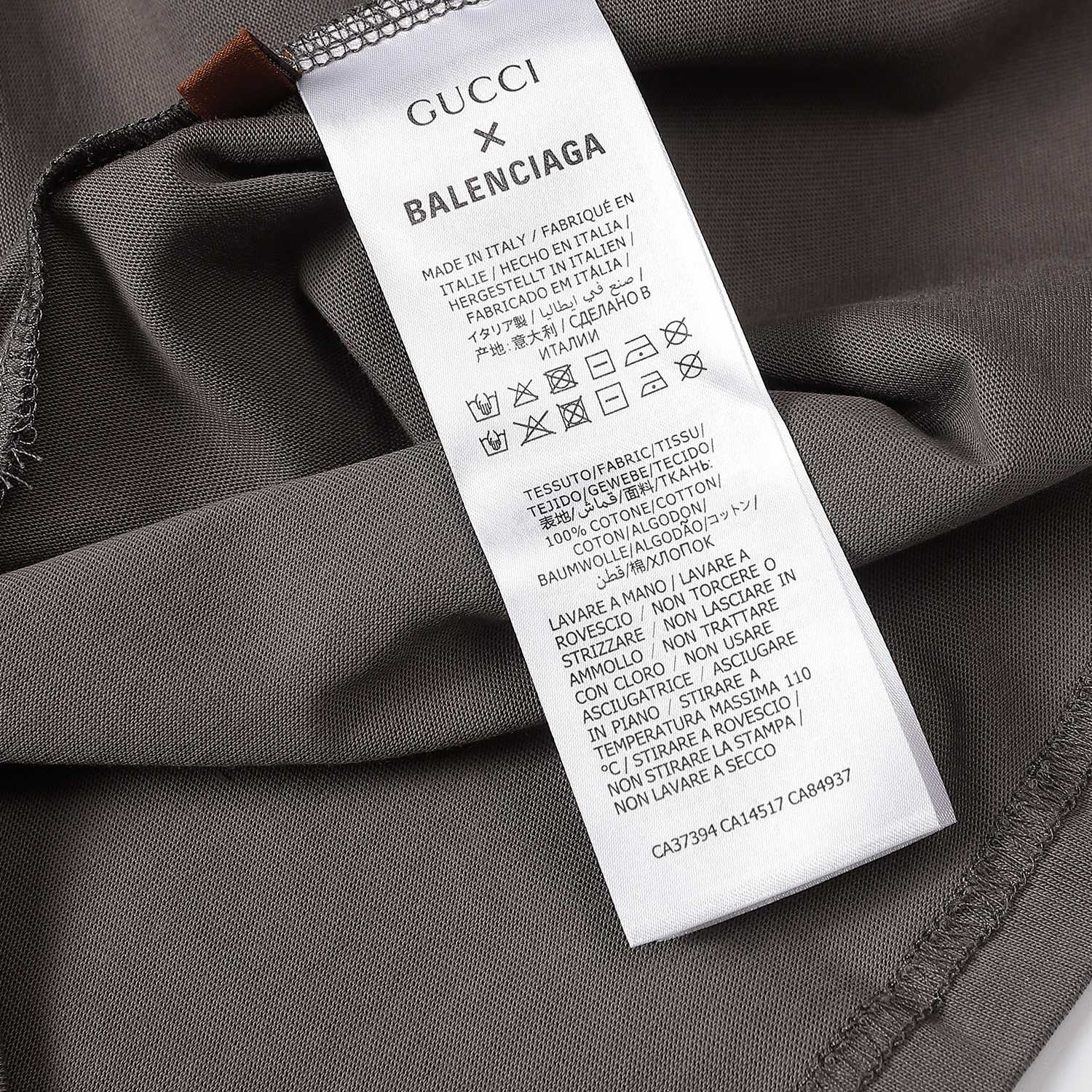 2022ss Men's Grey T-Shirt