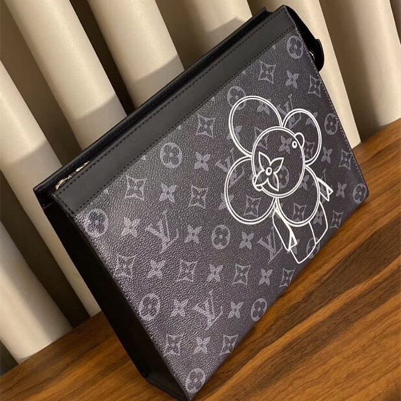 Men's Handbag Sunflower Clutch Bag Size 26*20*6cm