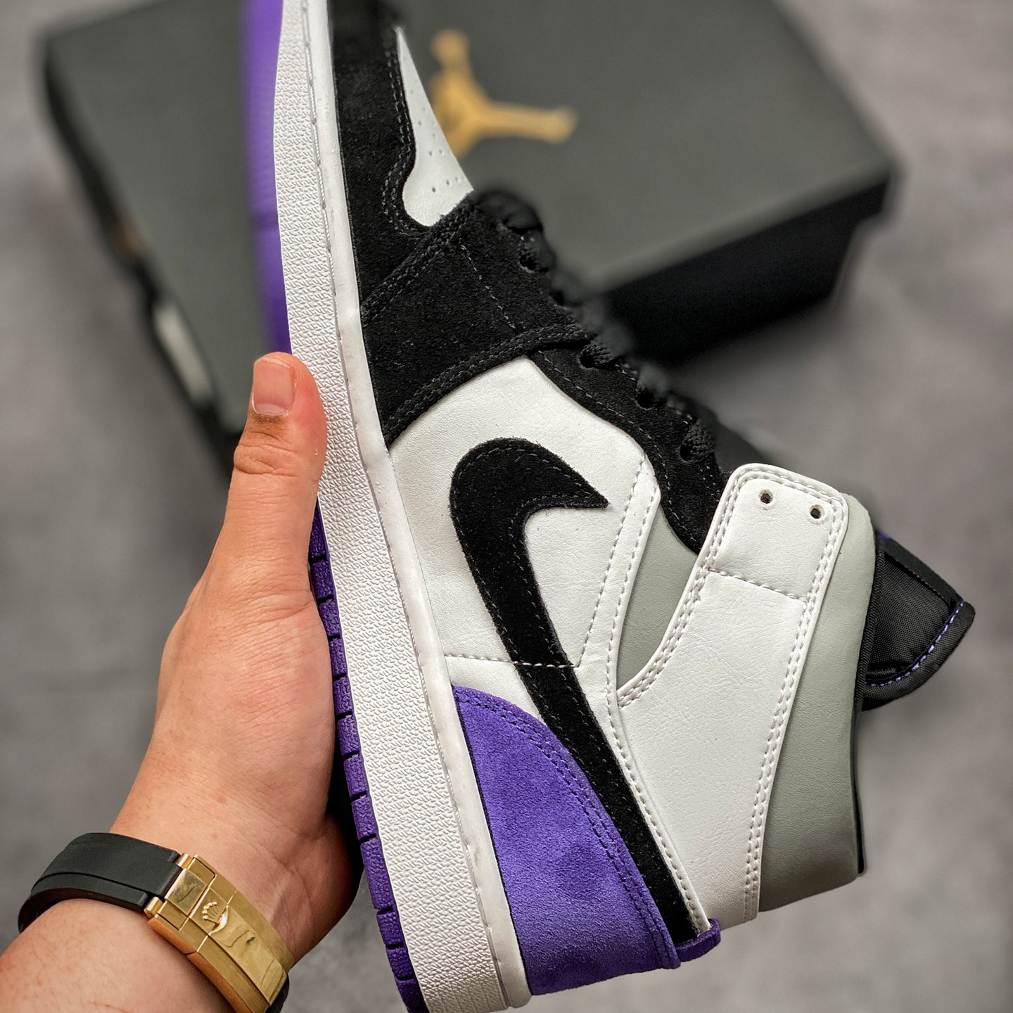 Air Jordan 1 Mid Leisure Board Shoes EU36-EU47.5/ US4-US13