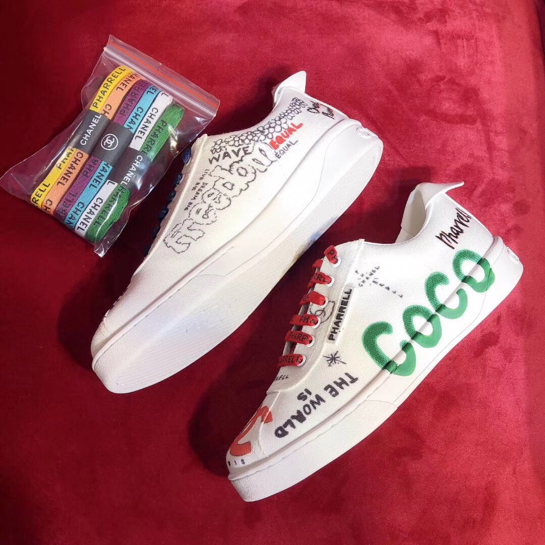 pharell Global limited edition shoes Size:EU35-EU40