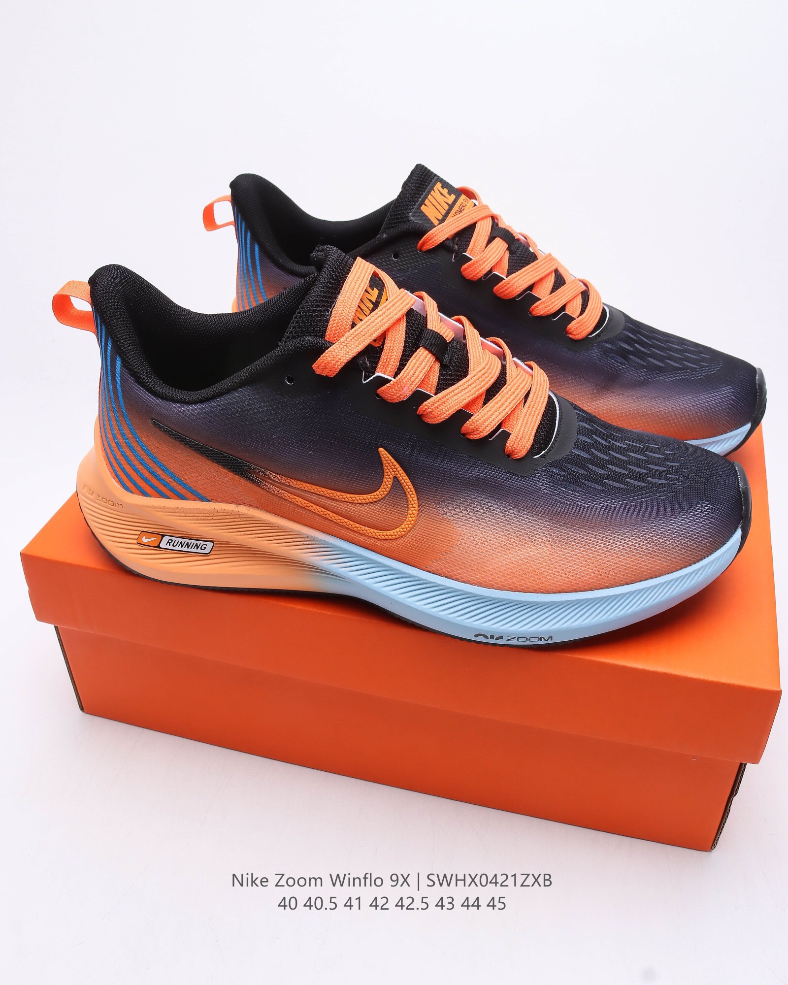 Zoom winflo 9x casual shoes Size:EU40-EU45